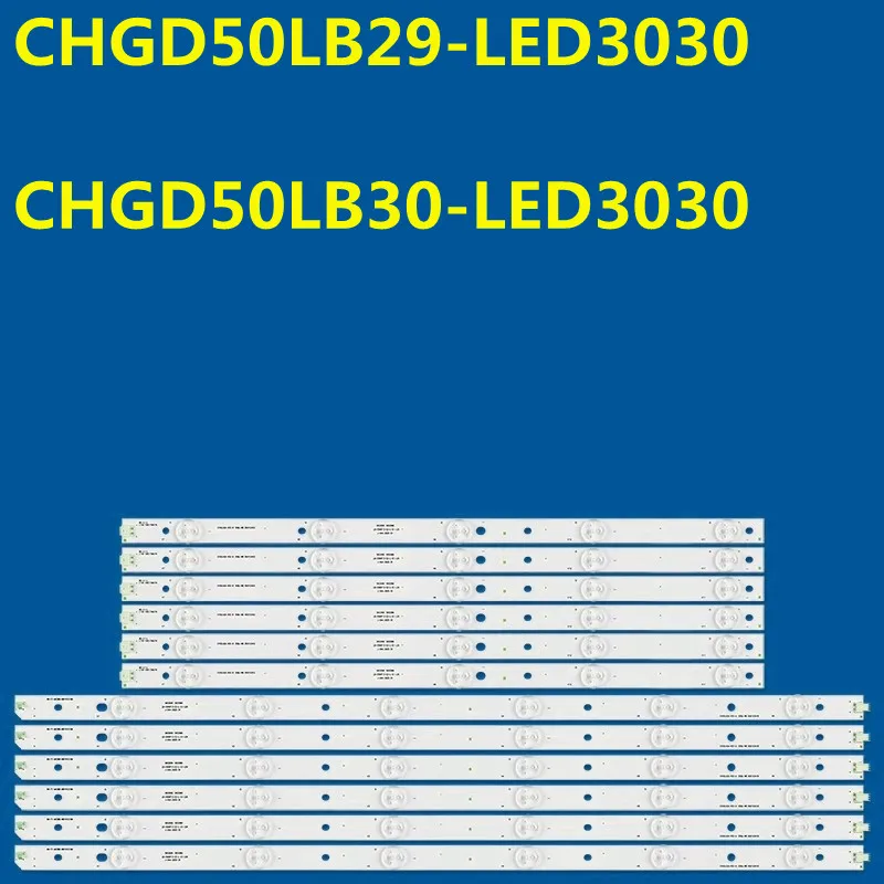 12 шт. светодиодная лента для подсветки CHGD50LB29_LED3030 CHGD50LB30_LED3030 для 50J3000 50D3F 50J2S 50A300M LED50C2000I LED50C2080I 
12 шт. светодиодная лента для подсветки CHGD50LB29_LED3030 CHGD50LB30_LED3030 для 50J3000 50D3F 50J2S 50A300M LED50C2000I LED50C2080I