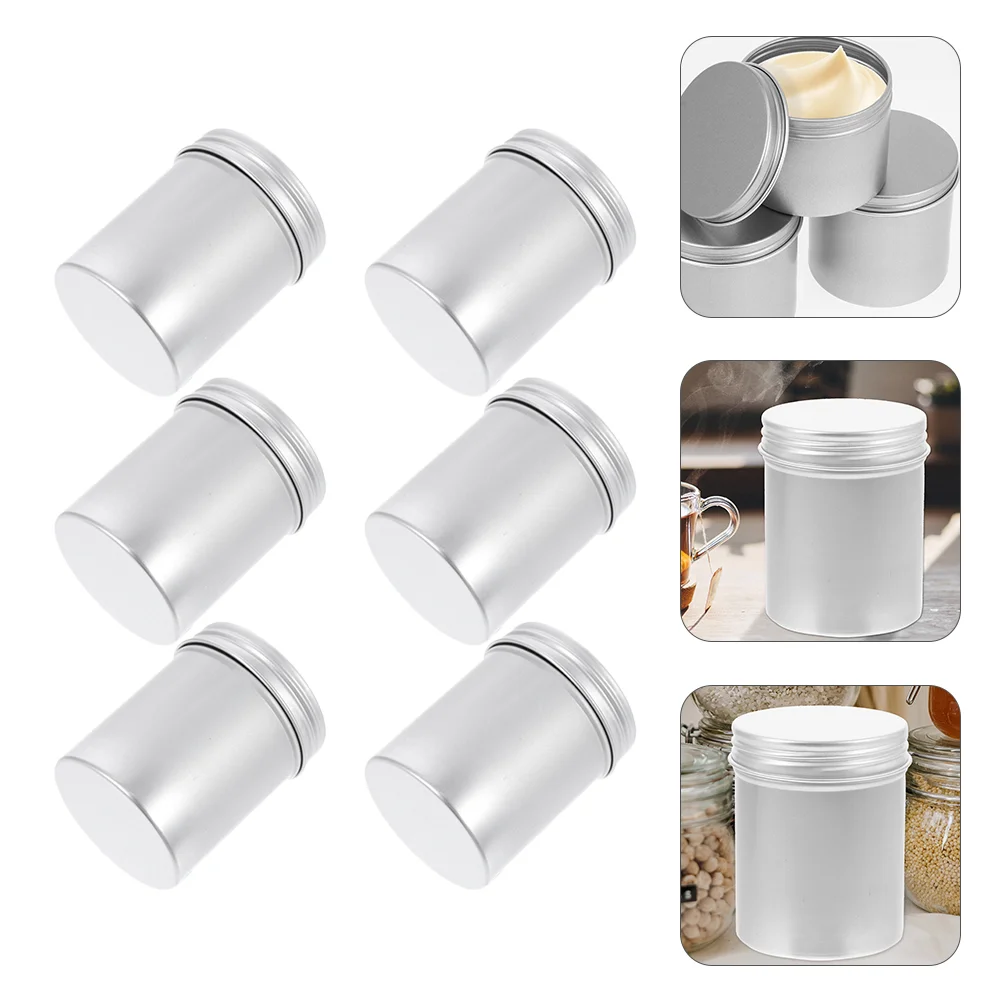 6 Pcs for Cosmetics Hair Empty Box Jar Skin Aluminum Jar Aluminum Container Care 80ml Portable Storage Container
6 Pcs for Cosmetics Hair Empty Box Jar Skin Aluminum Jar Aluminum Container Care 80ml Portable Storage Container