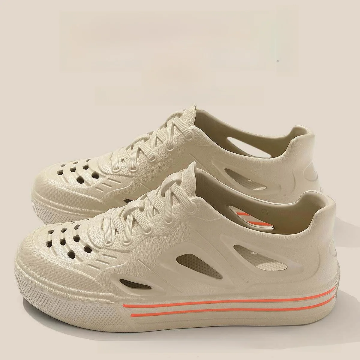 Men's Breathable Outdoor Sandals Anti-Slip Deodorant Summer Wear Driving Sports Beach Slippers Flat Heel Low Heel EVA Material
Men's Breathable Outdoor Sandals Anti-Slip Deodorant Summer Wear Driving Sports Beach Slippers Flat Heel Low Heel EVA Material