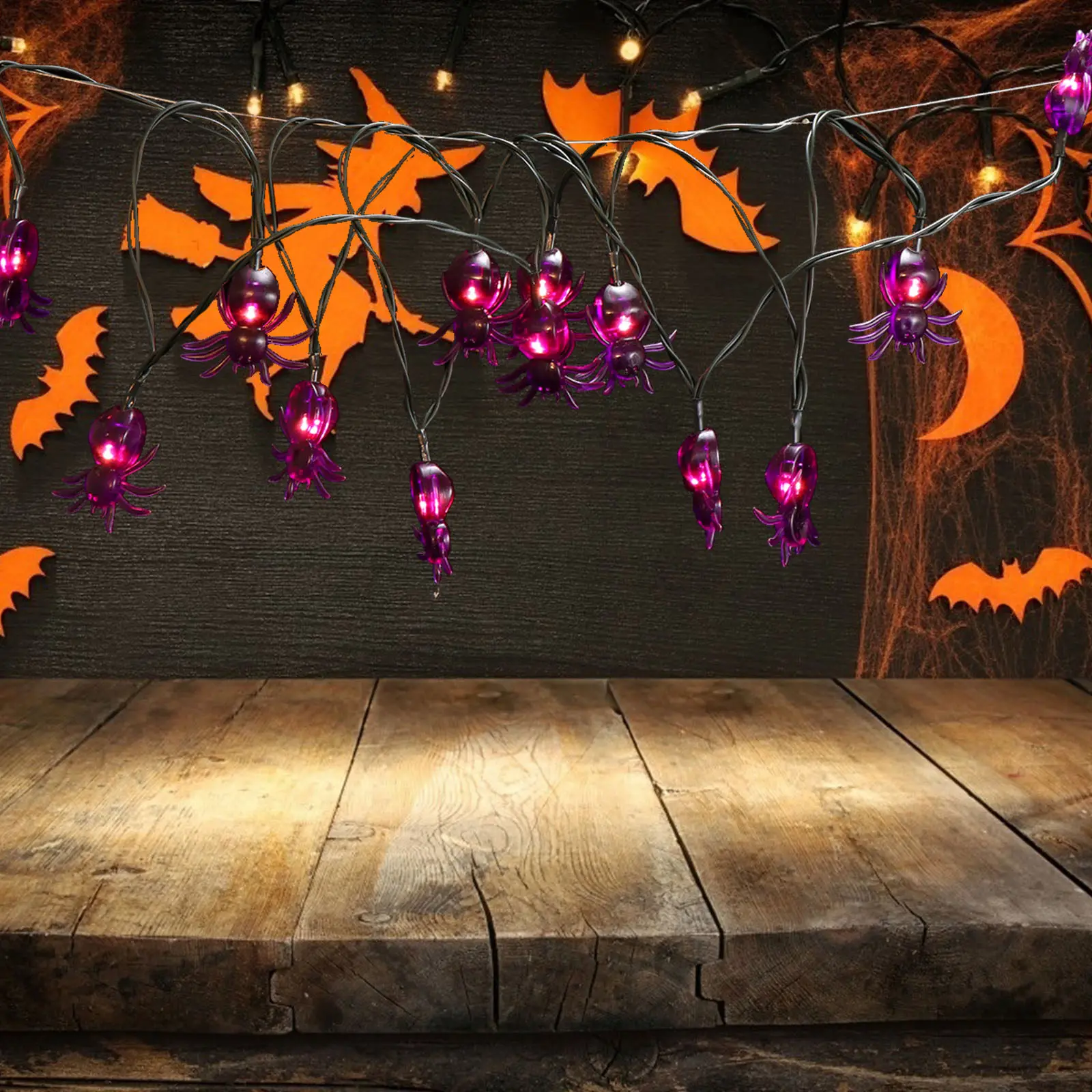 Outdoor Solar Light Halloween Decorations Ghost Lights Spider Rope Lighting Decorative
Outdoor Solar Light Halloween Decorations Ghost Lights Spider Rope Lighting Decorative