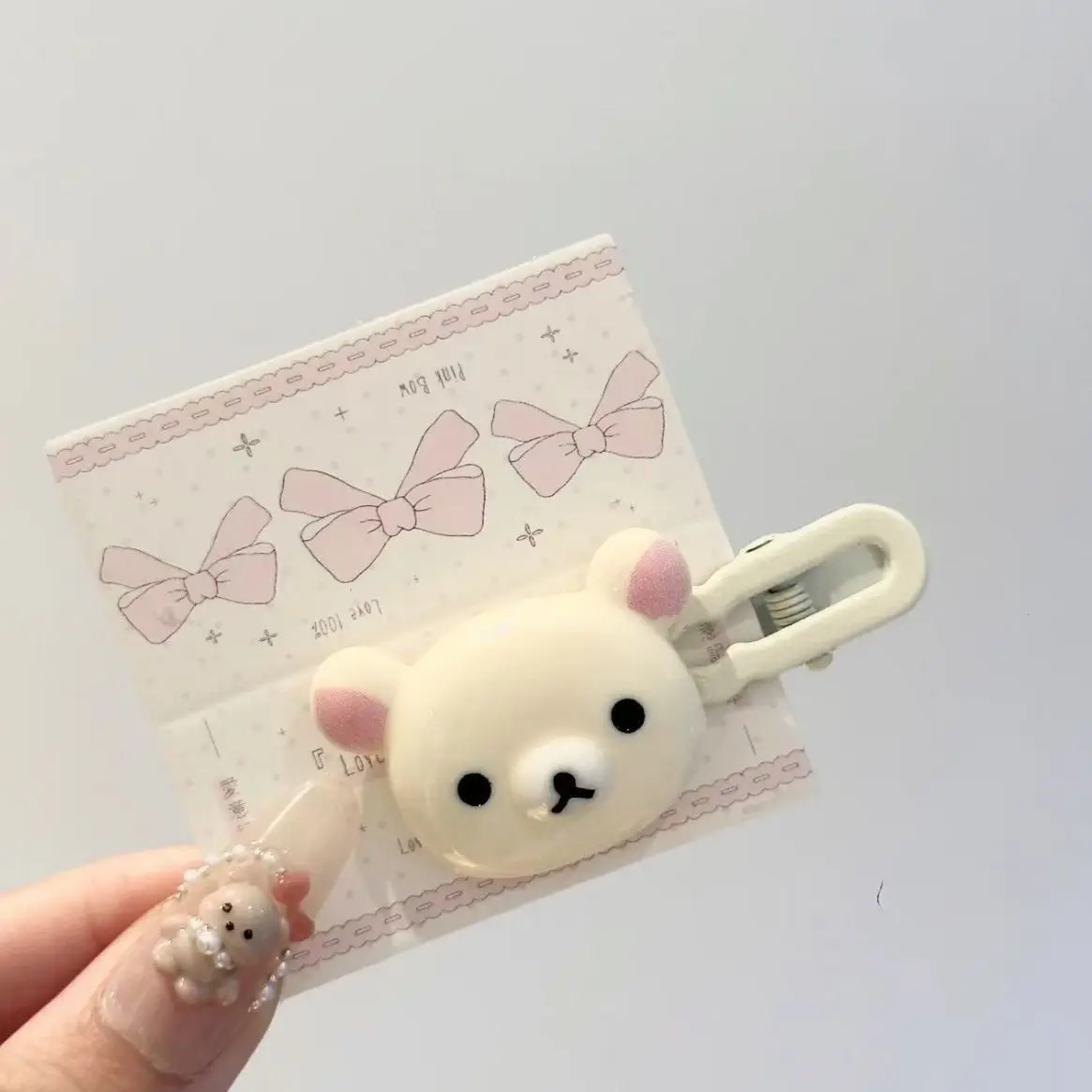 College Style Hair Accessories Plastic Hair Clips Cute Bear Hair Clip Set
College Style Hair Accessories Plastic Hair Clips Cute Bear Hair Clip Set