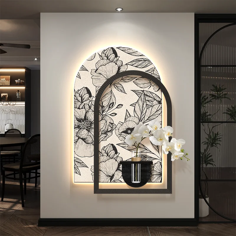Entrance decorative painting hydroponic green plant home painting high-end living room background wall hanging painting
Entrance decorative painting hydroponic green plant home painting high-end living room background wall hanging painting