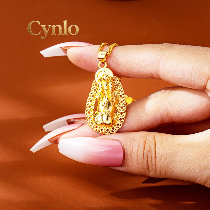 Cynlo Jewelry 24K forged, AU999 certified, luxurious coin design, enhances aura for all genders
Cynlo Jewelry 24K forged, AU999 certified, luxurious coin design, enhances aura for all genders