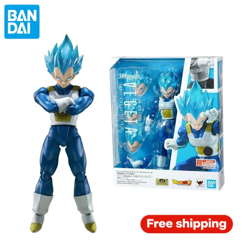 Original Bandai S.H.Figuarts Dragon Ball Super Super Saiyan Blue Vegeta Unwavering Pride Articulated Action Figure Gift With Box
Original Bandai S.H.Figuarts Dragon Ball Super Super Saiyan Blue Vegeta Unwavering Pride Articulated Action Figure Gift With Box