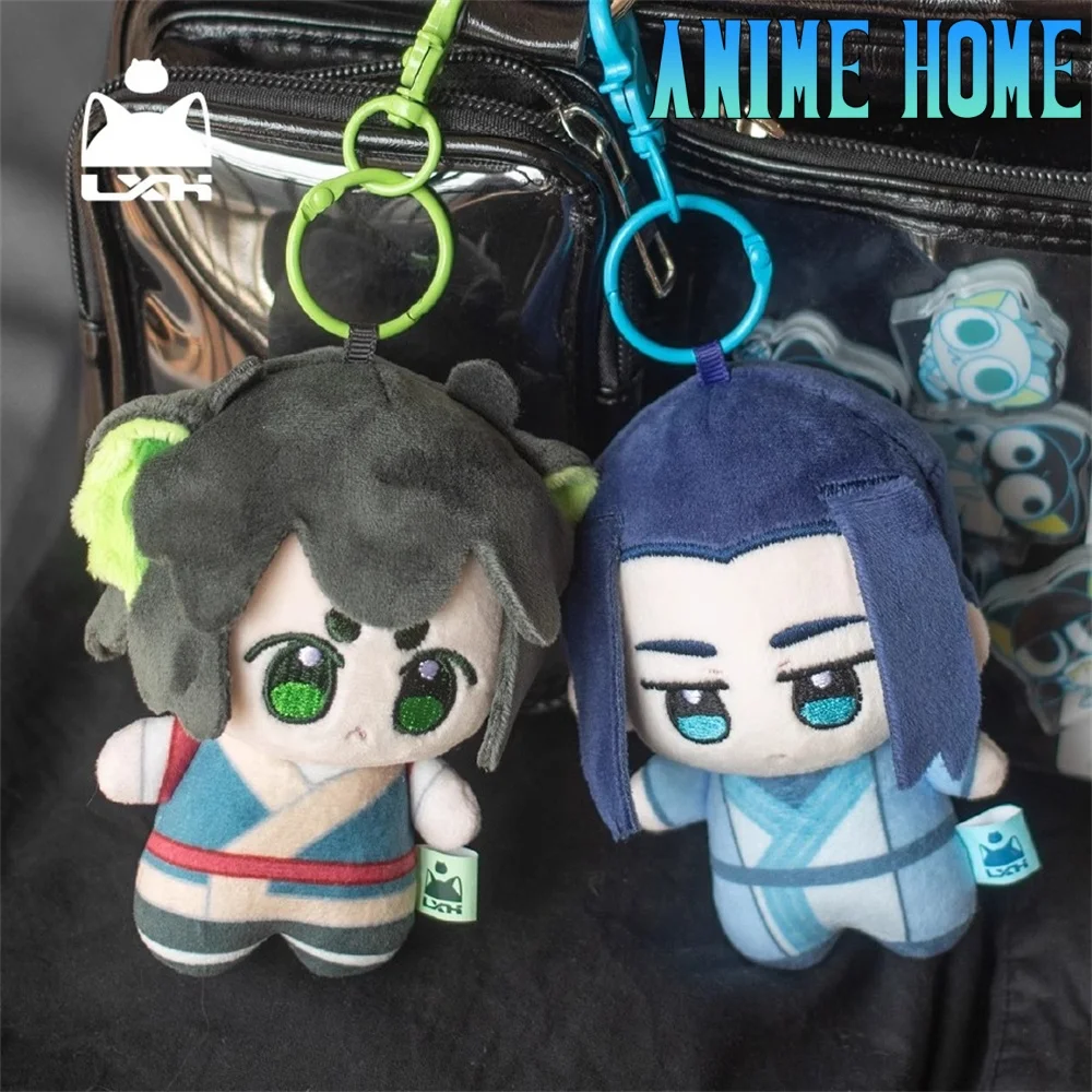 Official Anime The Legend of Luo Xiao-Hei Wuxian 10cm Doll Toy Plush Keychain Pendant Original Cartoon Cosplay Kids Gift 
Official Anime The Legend of Luo Xiao-Hei Wuxian 10cm Doll Toy Plush Keychain Pendant Original Cartoon Cosplay Kids Gift
