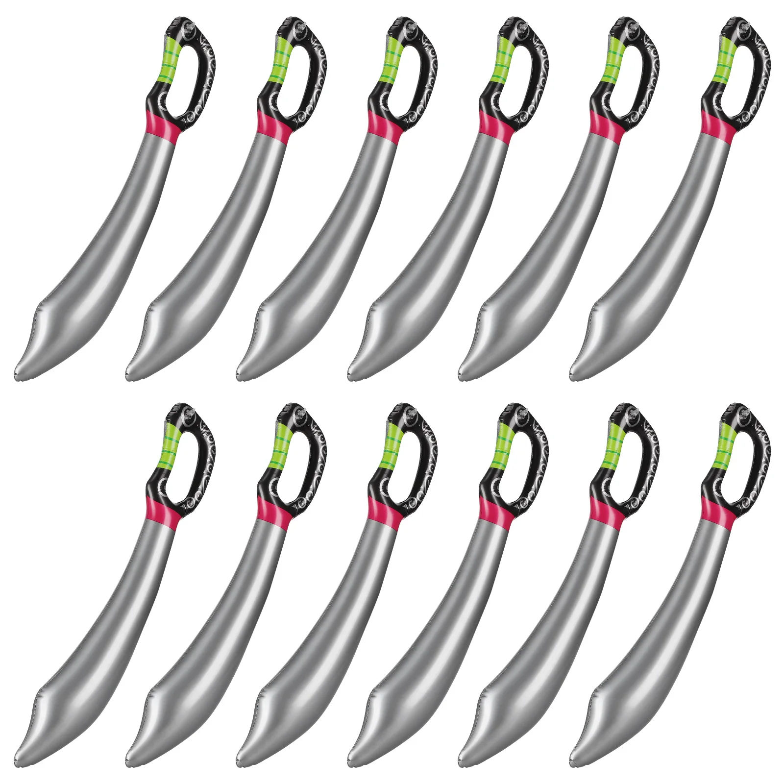 12 Pcs Inflatable Pirate Knife Toys PVC Safe Material Quick Inflate Deflate Festive Party Decoration Lightweight Portable
12 Pcs Inflatable Pirate Knife Toys PVC Safe Material Quick Inflate Deflate Festive Party Decoration Lightweight Portable