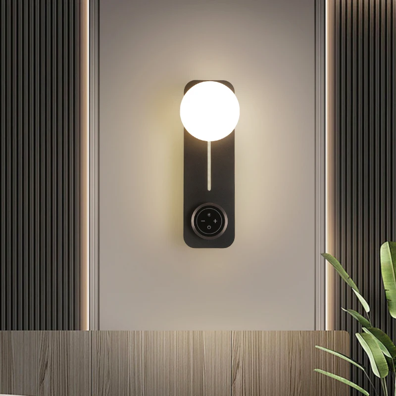 Wall Sconce 3-color Variable Light Modern Wall Lamp Touch Dimming Bedroom Led Lights for TV Sofa Home Decor Background Wall Lamp
Wall Sconce 3-color Variable Light Modern Wall Lamp Touch Dimming Bedroom Led Lights for TV Sofa Home Decor Background Wall Lamp
