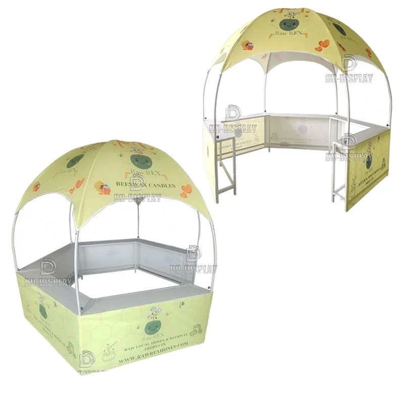 DD Heavy Duty 10*10ft Advertising Kiosk Dome Tent Promotion Hexagonal Booth Tent Event Trade Show Tent
DD Heavy Duty 10*10ft Advertising Kiosk Dome Tent Promotion Hexagonal Booth Tent Event Trade Show Tent