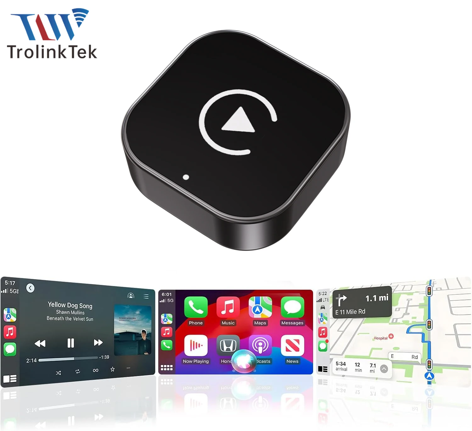 2in1 Wireless CarPlay Adapter Plug & Play Android Auto Dongle Converts Wired to Wireless Fast & Stable Connection, Easy Setup
2in1 Wireless CarPlay Adapter Plug & Play Android Auto Dongle Converts Wired to Wireless Fast & Stable Connection, Easy Setup