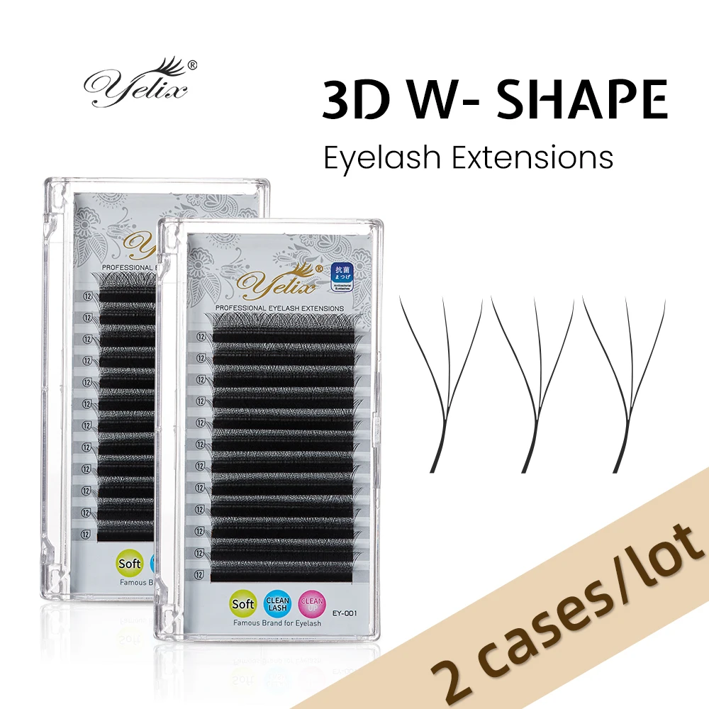 Yelix 2, чехлы 3D-W, готовые объемные веерные ресницы, наращивание ресниц B/C/CC/D/L/LU, мягкие индивидуальные ресницы премиум-класса, инструменты для макияжа
Yelix 2, чехлы 3D-W, готовые объемные веерные ресницы, наращивание ресниц B/C/CC/D/L/LU, мягкие индивидуальные ресницы премиум-класса, инструменты для макияжа