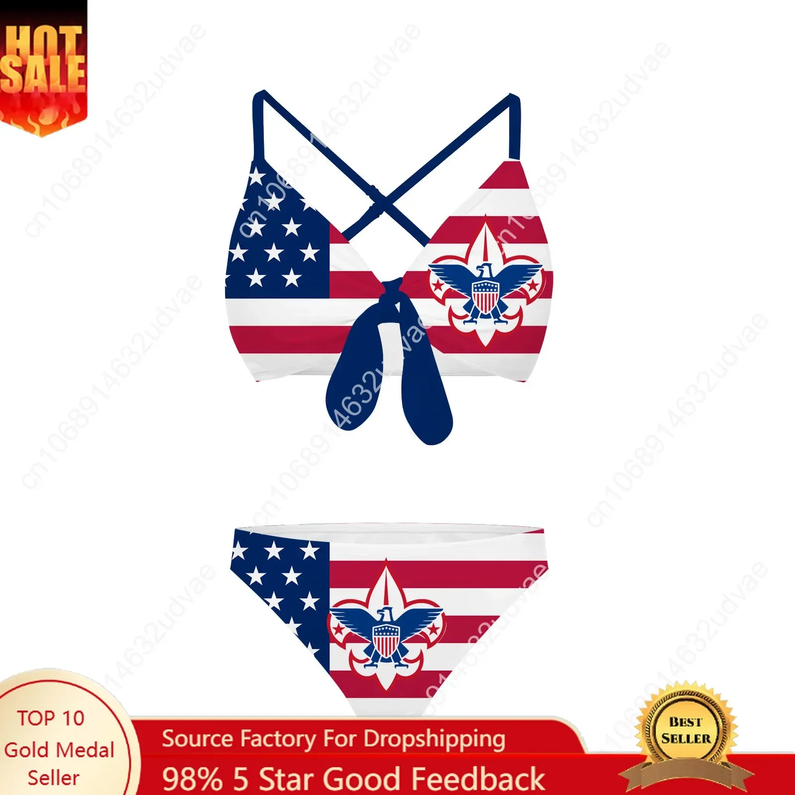 Scouts of America Bathing Suits Cross Strap Suspenders Swimsuits Womens Personalized Bikini Pool Swimwear Customized Beachwear
Scouts of America Bathing Suits Cross Strap Suspenders Swimsuits Womens Personalized Bikini Pool Swimwear Customized Beachwear