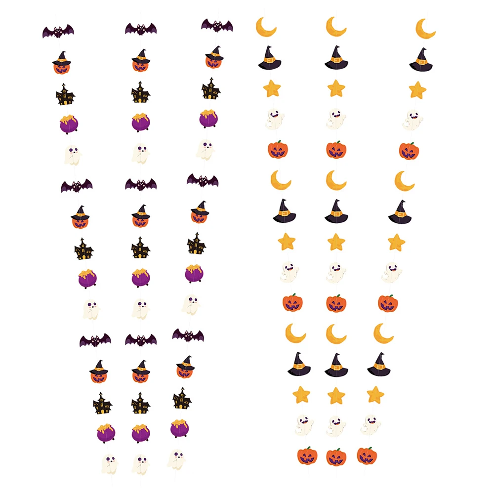2 Sets Pumpkin Bat Hanger Halloween Decorations Outdoor Party Flag Banner Ornament
2 Sets Pumpkin Bat Hanger Halloween Decorations Outdoor Party Flag Banner Ornament