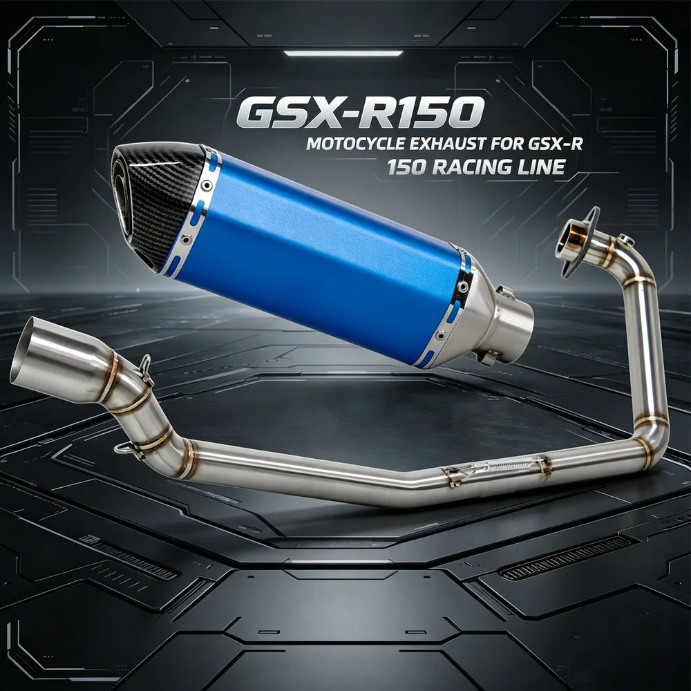 GSXS125 Exhaust System For Suzuki GSXR/S150 GSXR125 GSX-S125 2017-2026 Street Bike Moto Escape Pipe Kit Manifold 370mm Muffler
GSXS125 Exhaust System For Suzuki GSXR/S150 GSXR125 GSX-S125 2017-2026 Street Bike Moto Escape Pipe Kit Manifold 370mm Muffler