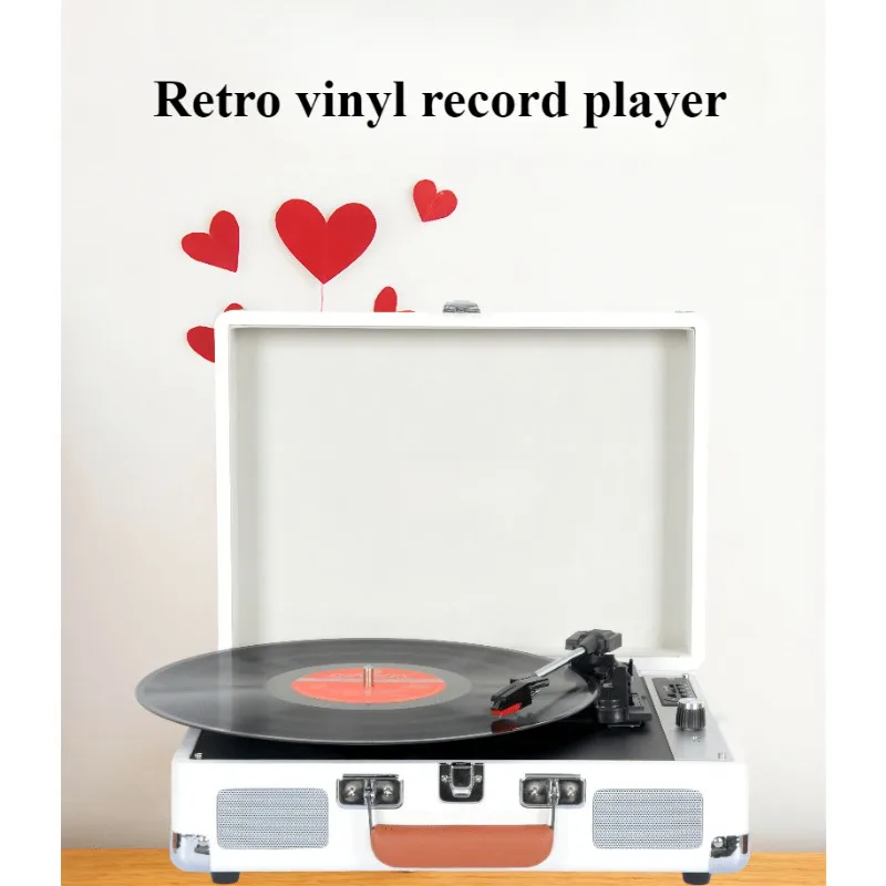 Household European Style Gift Retro Vinyl Record Player Living Room Decoration Antique Stereo Phonograph
Household European Style Gift Retro Vinyl Record Player Living Room Decoration Antique Stereo Phonograph