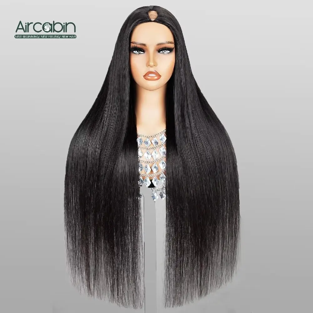 32 Inch U/V Part Wigs Human Hair Straight Brazilian Human Hair Wigs No Sew In NO Glue 250% Density Beginner Friendly
32 Inch U/V Part Wigs Human Hair Straight Brazilian Human Hair Wigs No Sew In NO Glue 250% Density Beginner Friendly
