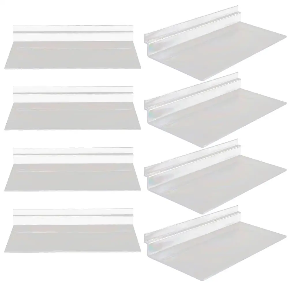 8pcs Transparent Shoe Display Holder Clear Wall Shelves Rack for Sneakers Retail Slatwall Accessories Shoe Storage
8pcs Transparent Shoe Display Holder Clear Wall Shelves Rack for Sneakers Retail Slatwall Accessories Shoe Storage