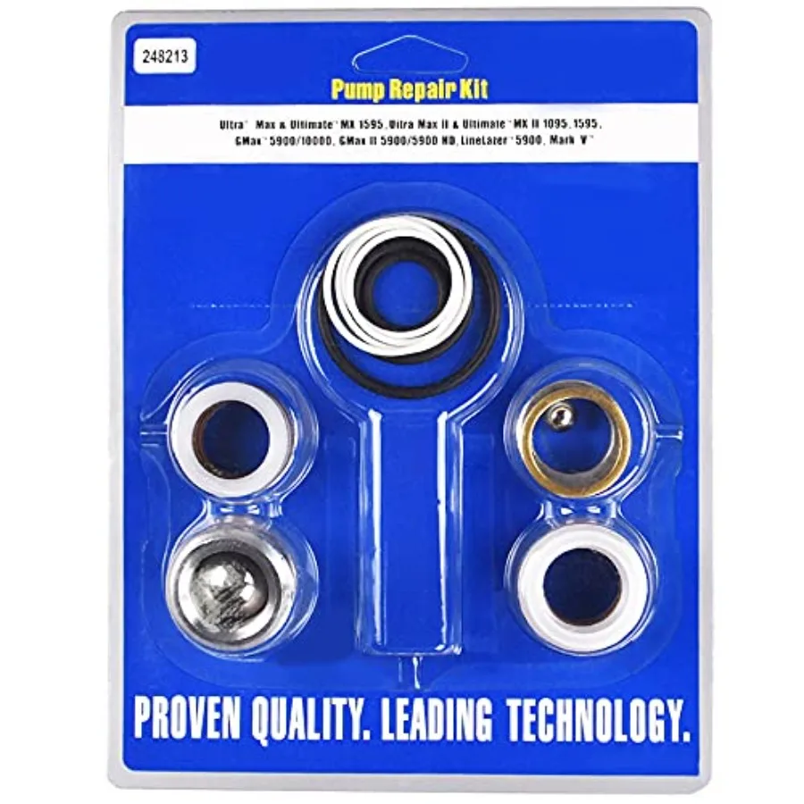 248213 Pump Repair Packing Kit for Airless Paint Sprayer 1095 1595 5900 Aftermarket
248213 Pump Repair Packing Kit for Airless Paint Sprayer 1095 1595 5900 Aftermarket