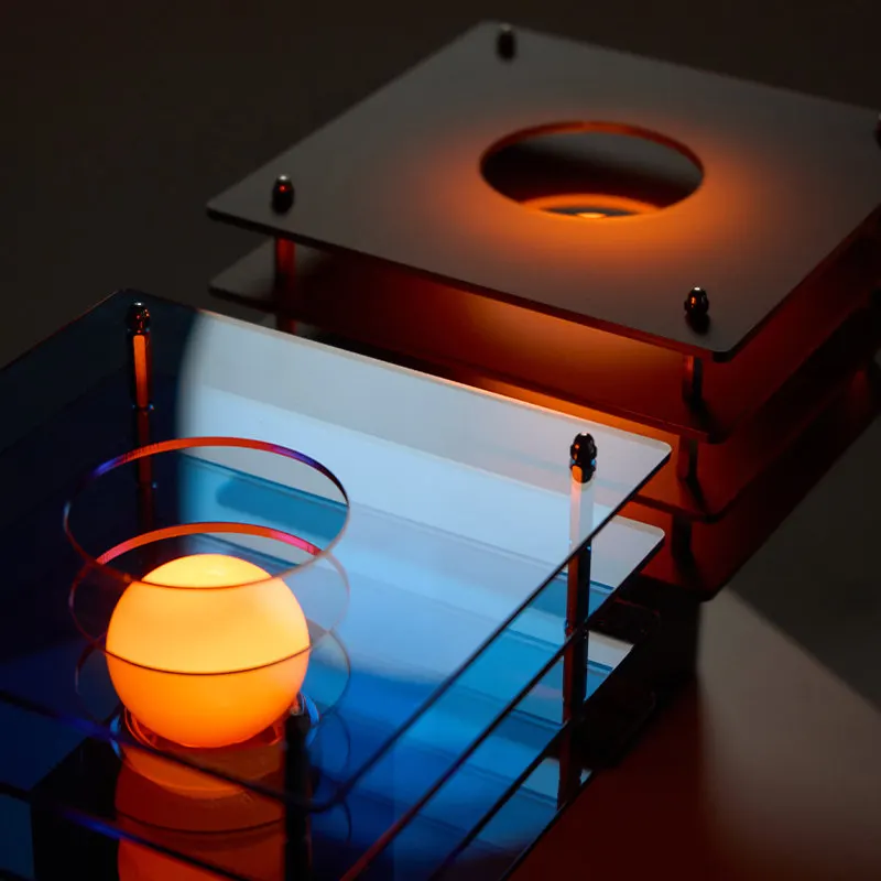 LED Acrylic Decorative Table Lamp Simple Modern Bedroom Bedside Light Creative LCD Modules
LED Acrylic Decorative Table Lamp Simple Modern Bedroom Bedside Light Creative LCD Modules