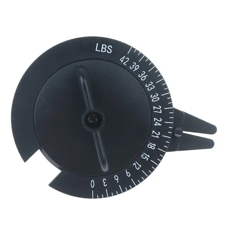 Accurate String Tension Management Tool for Tennis, Squash, Badminton Racquets - Manual Tension Meter