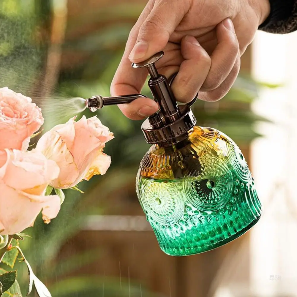 APS Colorful Embossed Glass Watering Can Glass Gardening Tool Flower Shower Spray Pot Gardening Decor Fine Mist
APS Colorful Embossed Glass Watering Can Glass Gardening Tool Flower Shower Spray Pot Gardening Decor Fine Mist