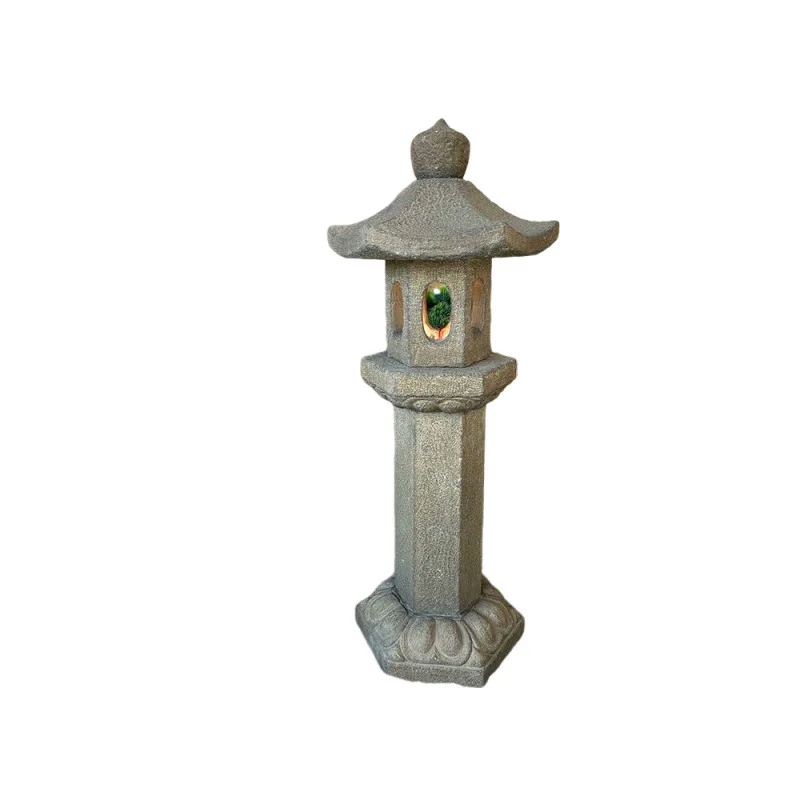 Solar garden stone lamp Chinese-style Japanese antique villa outdoor stone carving lantern bluestone landscaping stone lamp
Solar garden stone lamp Chinese-style Japanese antique villa outdoor stone carving lantern bluestone landscaping stone lamp