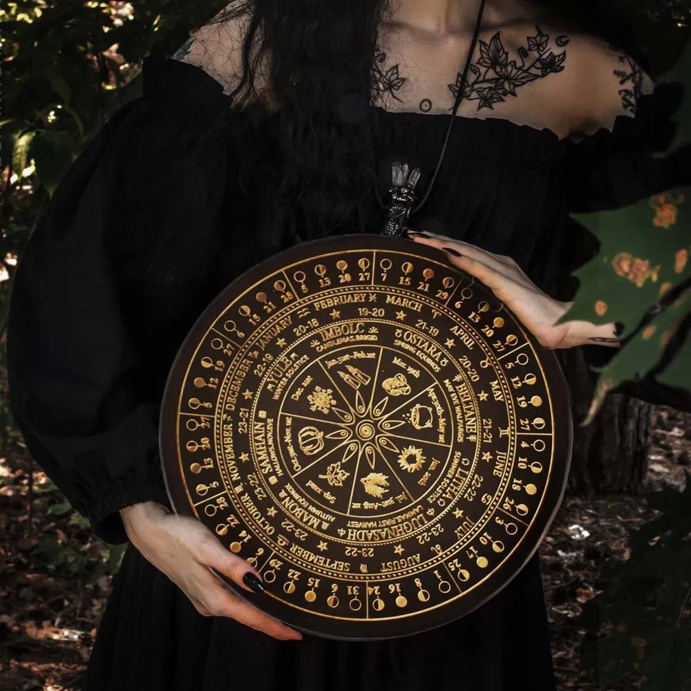 Altar Star Chart Moon Phase Calendar Game Disk Crystal Calendar Disk Solar Terms Wooden Pendulum Prayer Ceremony Wheel Carving
Altar Star Chart Moon Phase Calendar Game Disk Crystal Calendar Disk Solar Terms Wooden Pendulum Prayer Ceremony Wheel Carving