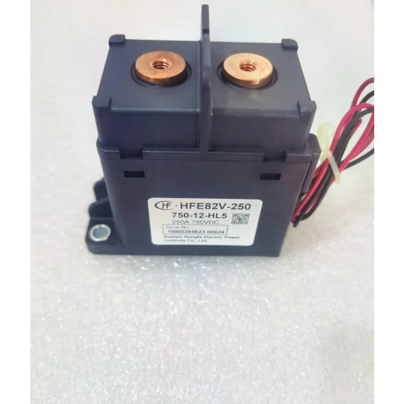 New Energy HVDC Contactor HFE82V-250 750-12-HL5 Coil 12V Touchpoint 250A
New Energy HVDC Contactor HFE82V-250 750-12-HL5 Coil 12V Touchpoint 250A