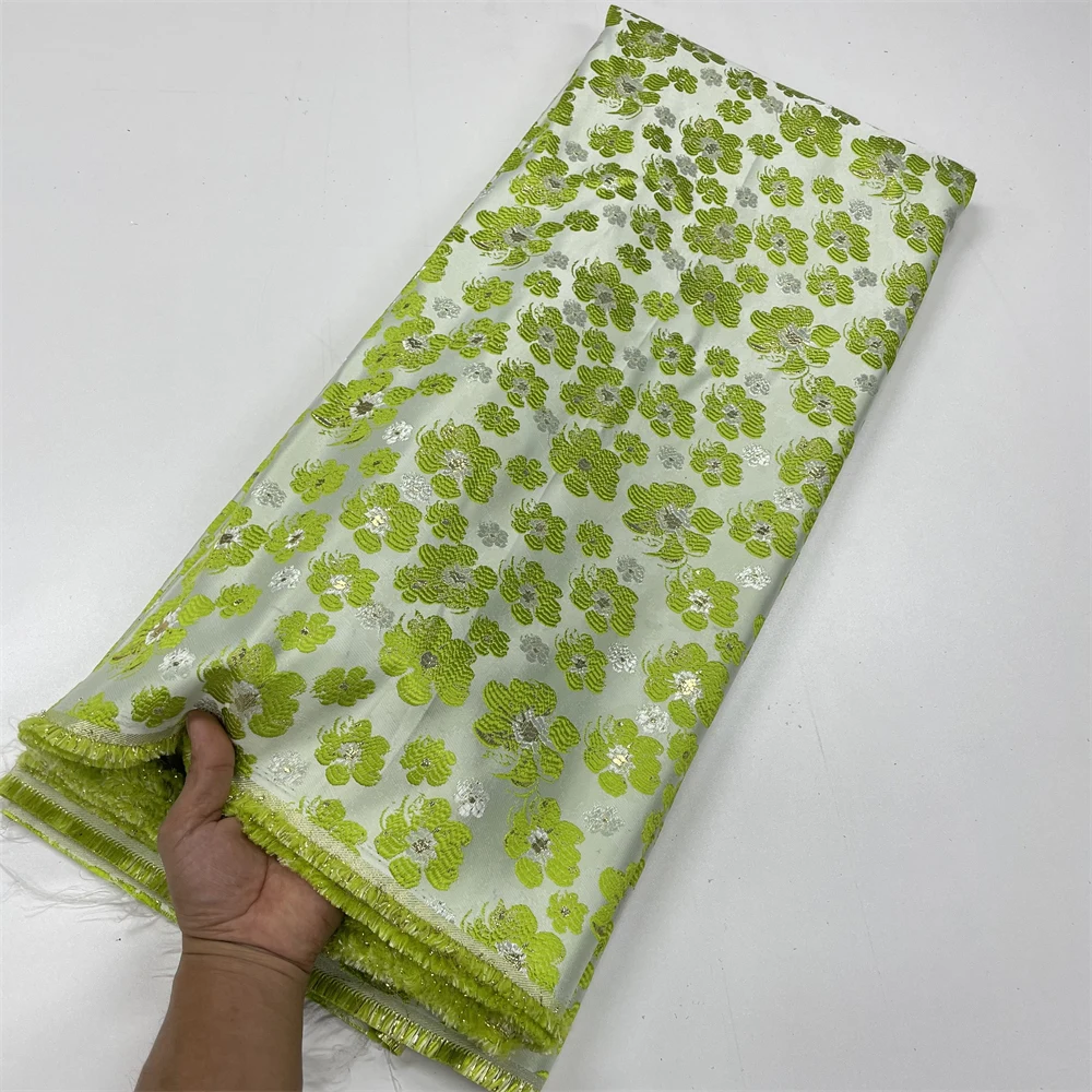Nigerian Lace Fabrics For Women Brocade Tulle Jacquard Fashion African Lace Fabric By The Meter Party Dresses Sew 5 Yards QF190
Nigerian Lace Fabrics For Women Brocade Tulle Jacquard Fashion African Lace Fabric By The Meter Party Dresses Sew 5 Yards QF190
