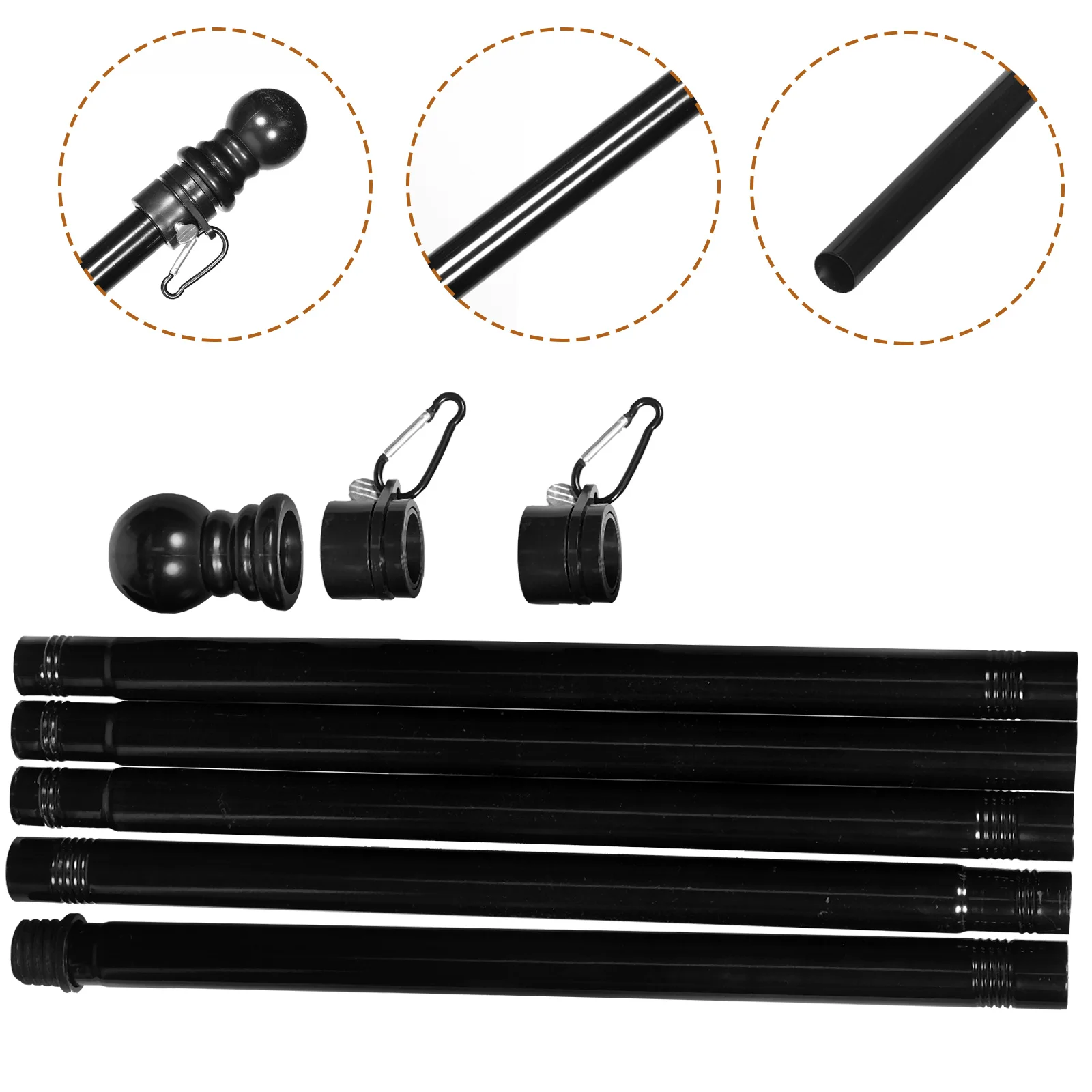 with Base Garden Flagpole Stainless Steel Flagpoles For Outside House Rustproof Rod
with Base Garden Flagpole Stainless Steel Flagpoles For Outside House Rustproof Rod