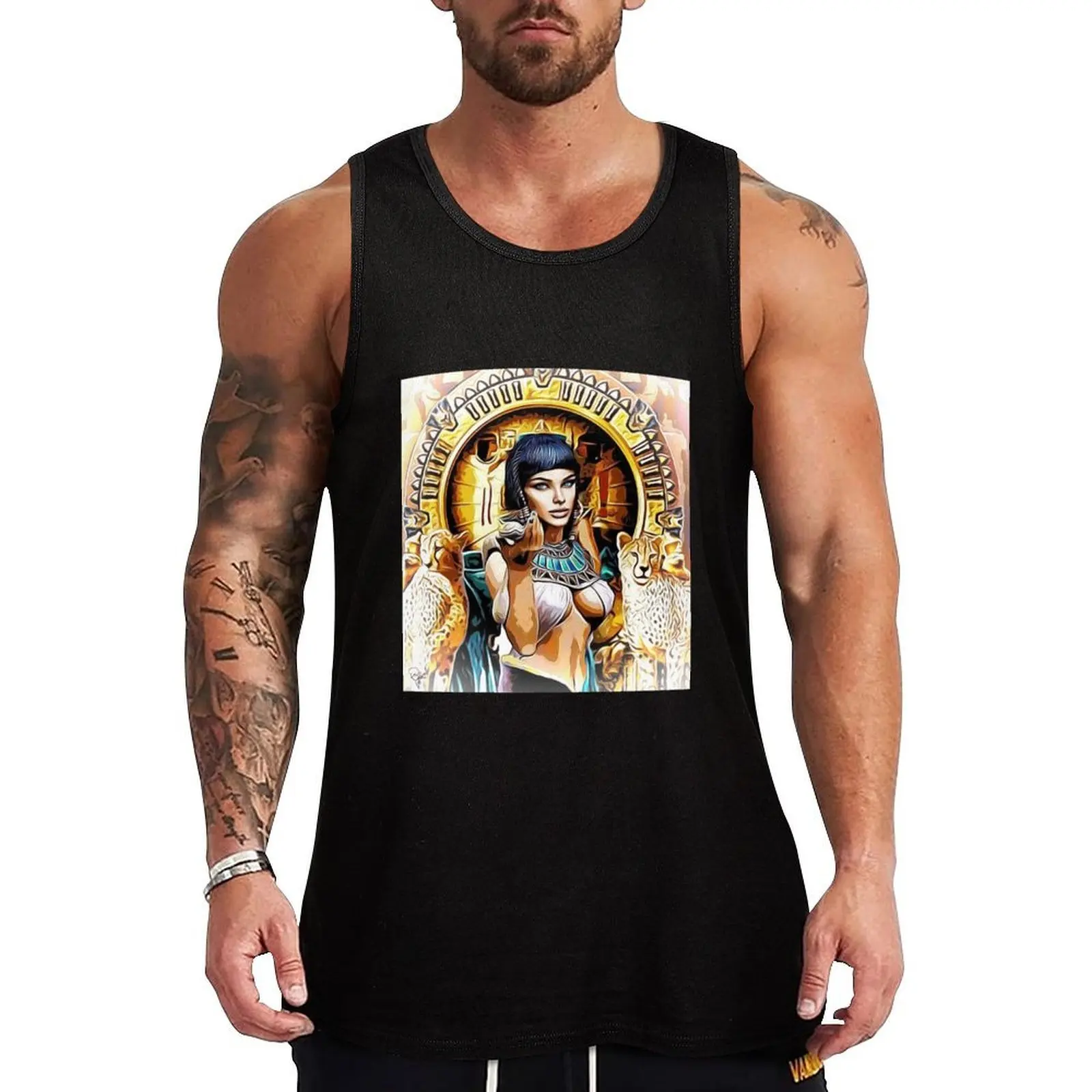 CLEOPATRA QUEEN OF EGYPT Tank Top Regular Fit Basic Tank Top Sleeveless Casual Shirt
CLEOPATRA QUEEN OF EGYPT Tank Top Regular Fit Basic Tank Top Sleeveless Casual Shirt