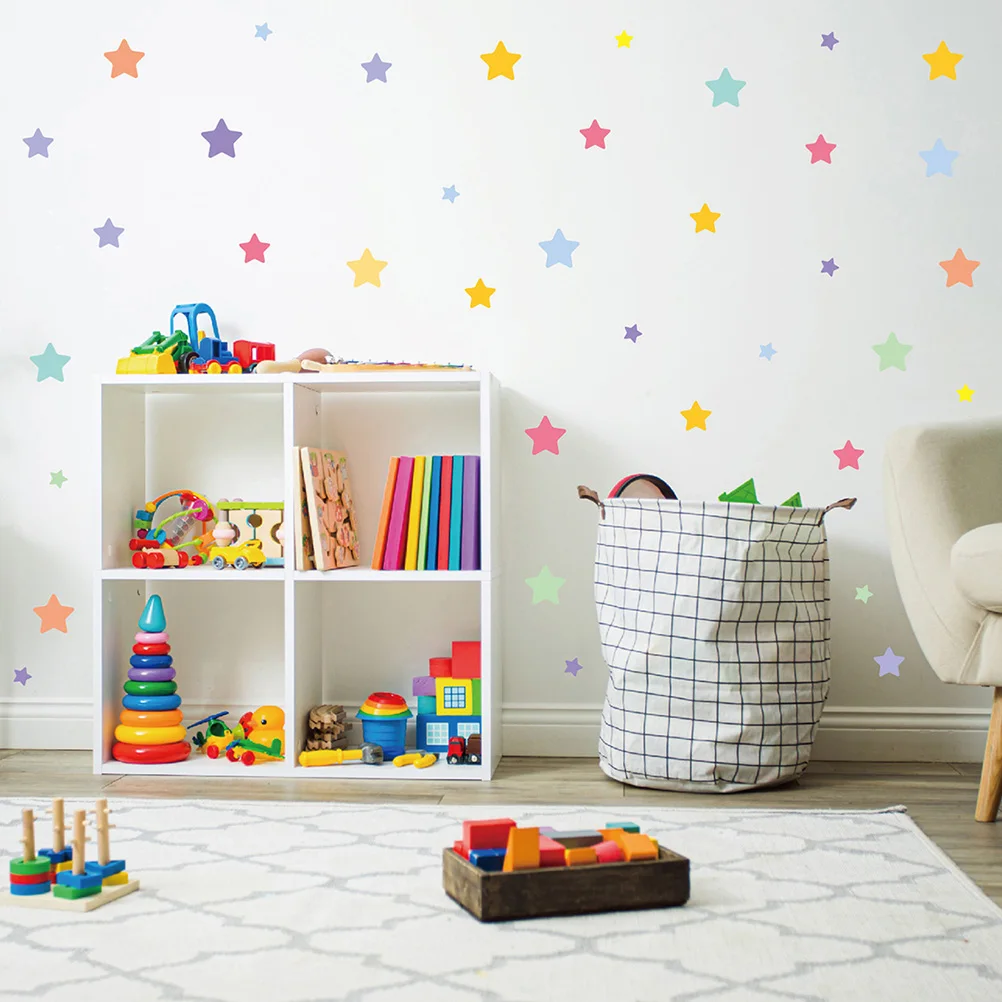 Star Design Wall Decals Lovely Pvc Self-Adhesive Removable Stickers For Kids Room Bedroom Living Room Home Decor
Star Design Wall Decals Lovely Pvc Self-Adhesive Removable Stickers For Kids Room Bedroom Living Room Home Decor