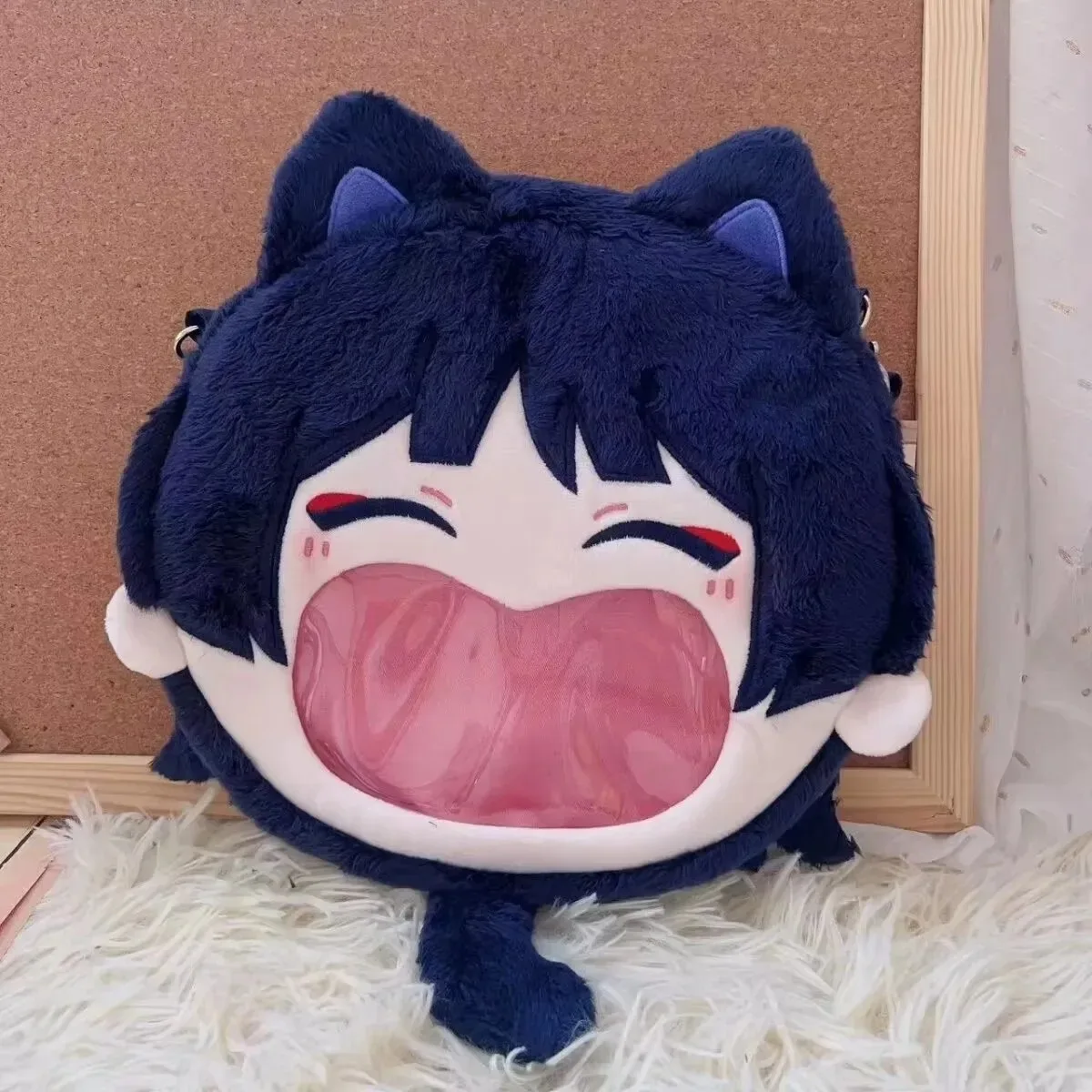 Anime Genshin Impact Scaramouche Kunikuzushi Wanderer Tighnari Cute Plush Itabag Transparent Shoulder Bag Student Kawaii Gift
Anime Genshin Impact Scaramouche Kunikuzushi Wanderer Tighnari Cute Plush Itabag Transparent Shoulder Bag Student Kawaii Gift