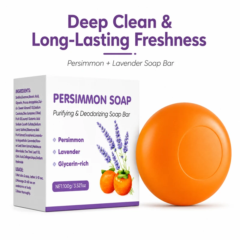 Persimmon Lavender Solid Perfume Balm, Portable Long Lasting Body Fragrance Stick, Alcohol Free Travel Scent for Women Men
Persimmon Lavender Solid Perfume Balm, Portable Long Lasting Body Fragrance Stick, Alcohol Free Travel Scent for Women Men