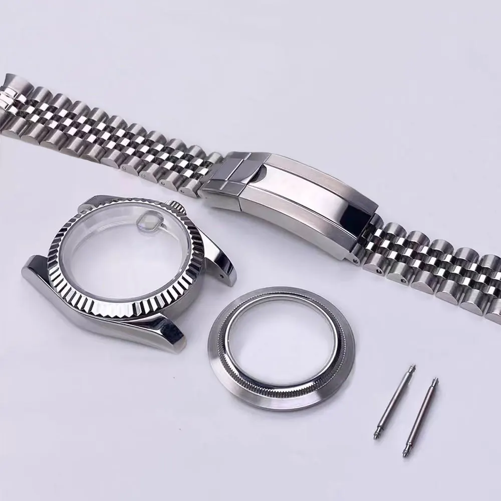 39mm custom men's case NH35 silver black gold rose gold case sapphire glass waterproof case stainless steel strap
39mm custom men's case NH35 silver black gold rose gold case sapphire glass waterproof case stainless steel strap