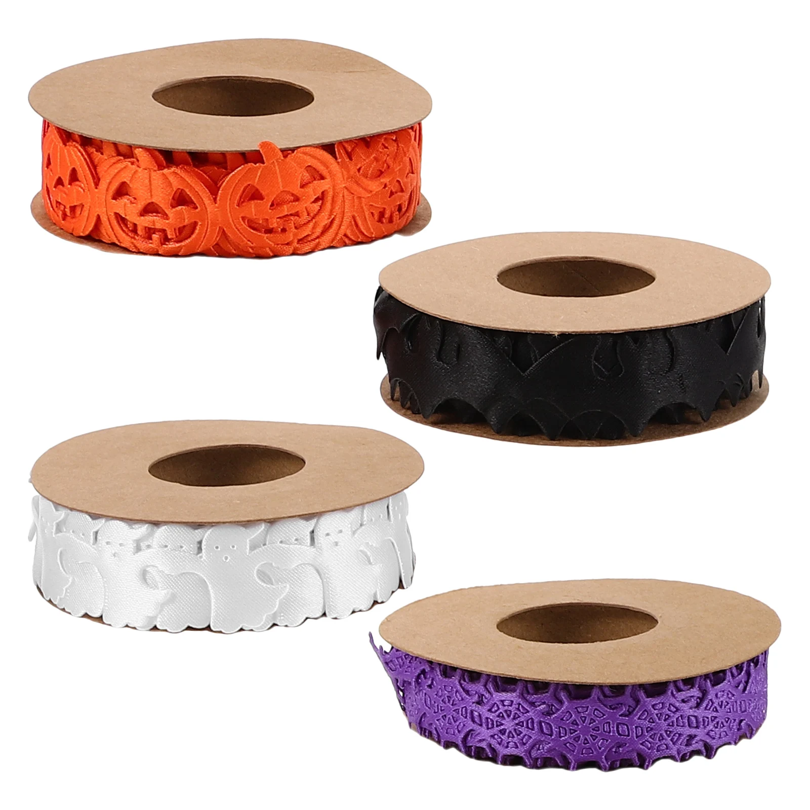 4 Pcs Decorative Webbing DIY Ribbon Supplies Wreath Halloween Craft Home Trim Ghost Pumpkin Bow
4 Pcs Decorative Webbing DIY Ribbon Supplies Wreath Halloween Craft Home Trim Ghost Pumpkin Bow