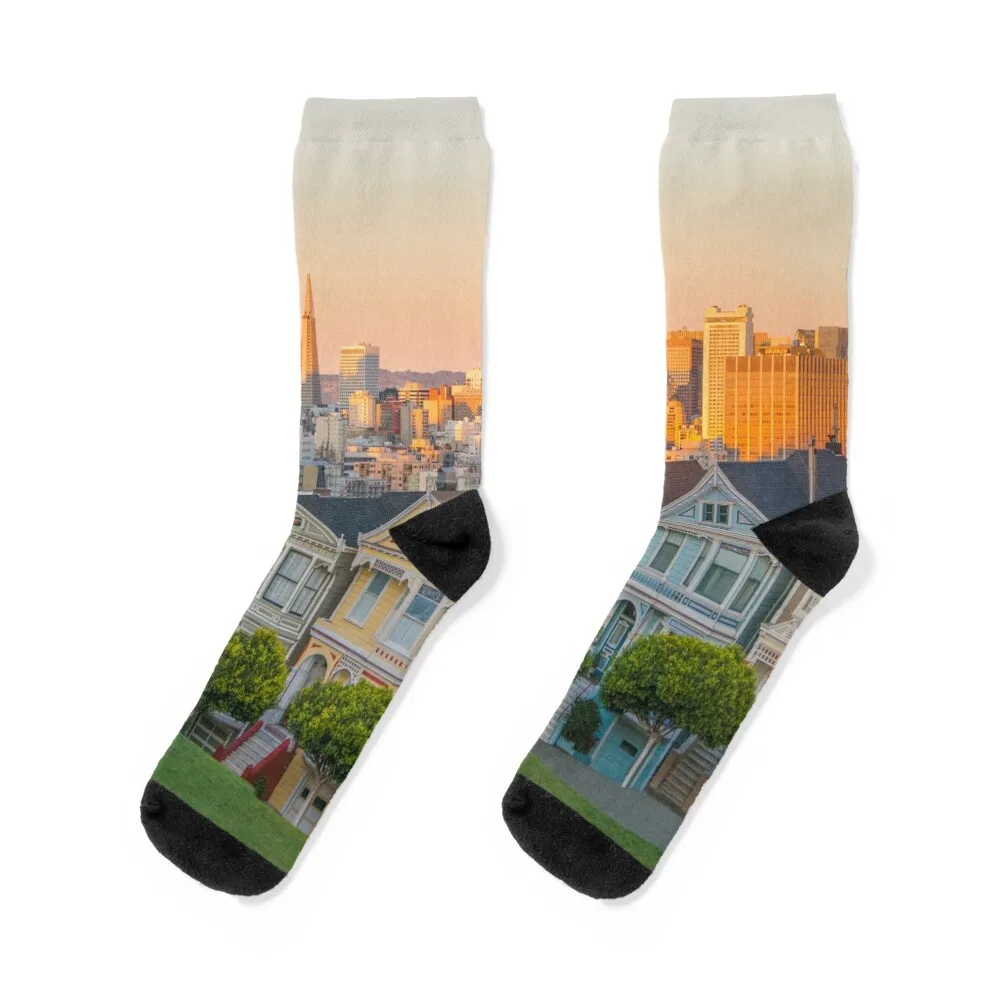 Painted Ladies in San Francisco Socks men cotton high quality Climbing Hiking boots designer brand Socks For Man Women's
Painted Ladies in San Francisco Socks men cotton high quality Climbing Hiking boots designer brand Socks For Man Women's