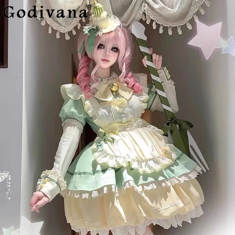 Color Matching Flower Op Dress Women's Bud Lolita Daily Wear Princess Sweet Dress Female Summer Bow Birthday Party Dress
Color Matching Flower Op Dress Women's Bud Lolita Daily Wear Princess Sweet Dress Female Summer Bow Birthday Party Dress