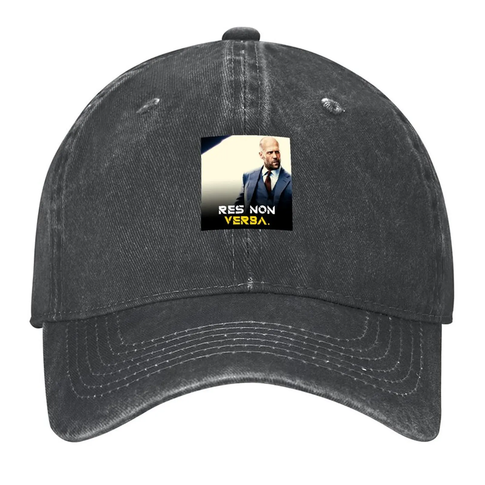 Retro Vintage Jason Statham Motivational Quote Res Non Verba Gift For Everyone Baseball Cap luxury caps Mens Hats Women's
Retro Vintage Jason Statham Motivational Quote Res Non Verba Gift For Everyone Baseball Cap luxury caps Mens Hats Women's