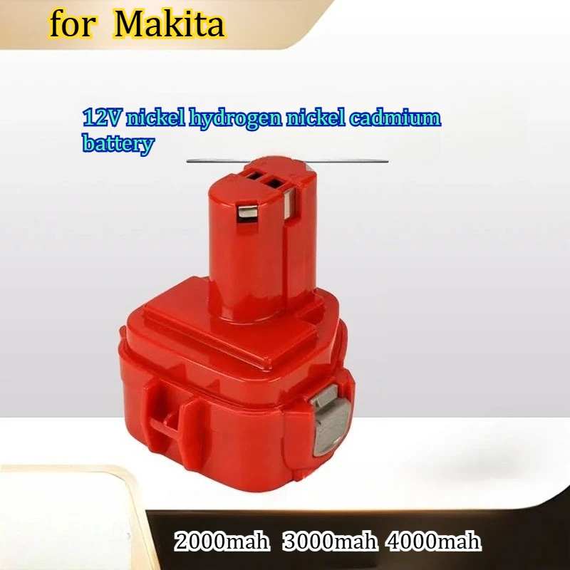 4000mAh Suitable for Makita 12V Nickel Hydrogen Nickel Cadmium Battery ML1220 Hand Drill Electric Tool Endurance Battery
4000mAh Suitable for Makita 12V Nickel Hydrogen Nickel Cadmium Battery ML1220 Hand Drill Electric Tool Endurance Battery