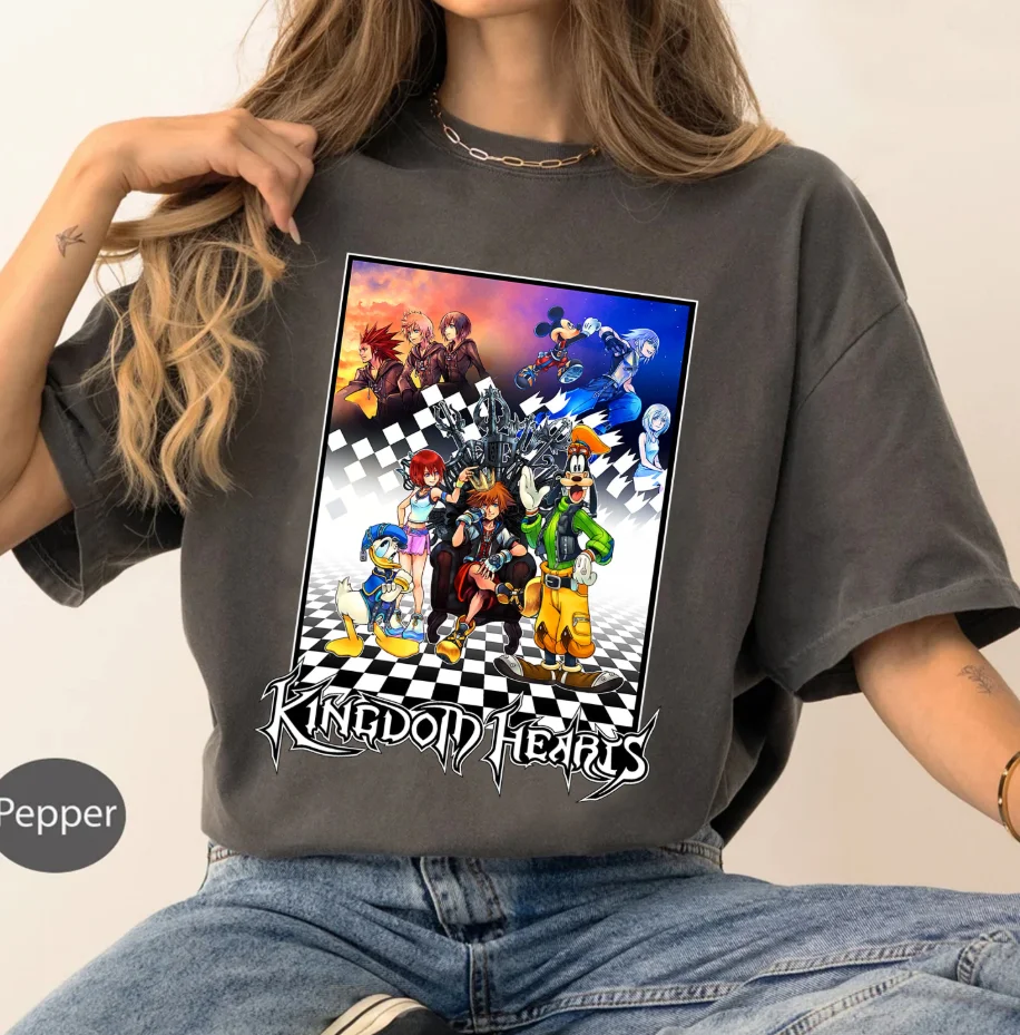 Disney Kingdom Hearts Throne T-Shirt Disney Family Matching Shirt Walt Disney World Disneyland Trip Outfits
Disney Kingdom Hearts Throne T-Shirt Disney Family Matching Shirt Walt Disney World Disneyland Trip Outfits