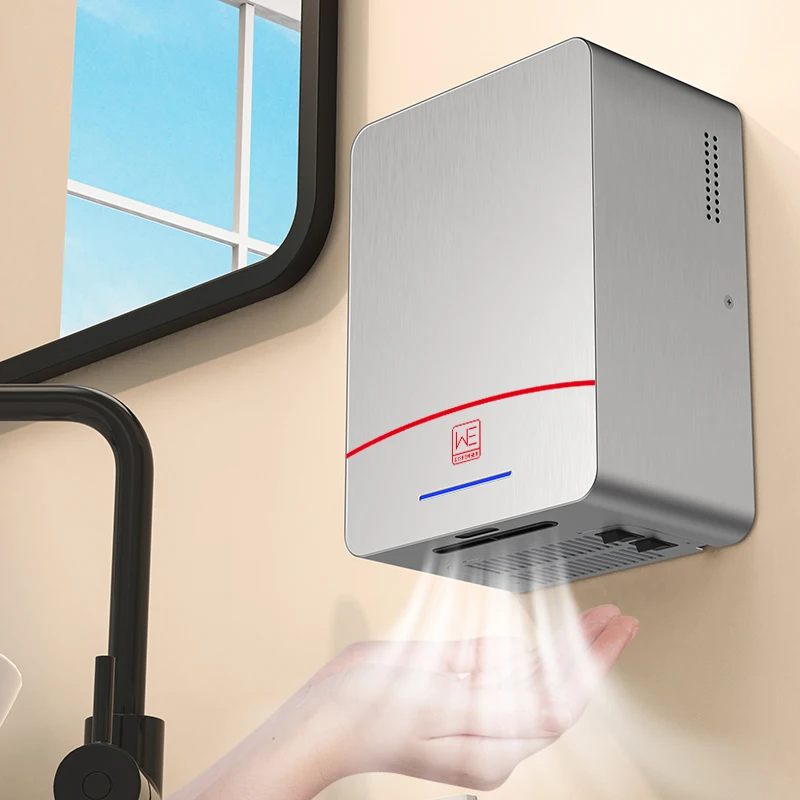 Commercial Lockable High Speed Wall Mount Automatic Sensor HPEA Hand Dryer With Hot and Cold Modes for Hospital
Commercial Lockable High Speed Wall Mount Automatic Sensor HPEA Hand Dryer With Hot and Cold Modes for Hospital