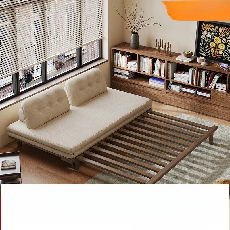 All solid wood sofa bed folding double dual-purpose small apartment living room bedroom multi-functional telescopic bed folding
All solid wood sofa bed folding double dual-purpose small apartment living room bedroom multi-functional telescopic bed folding