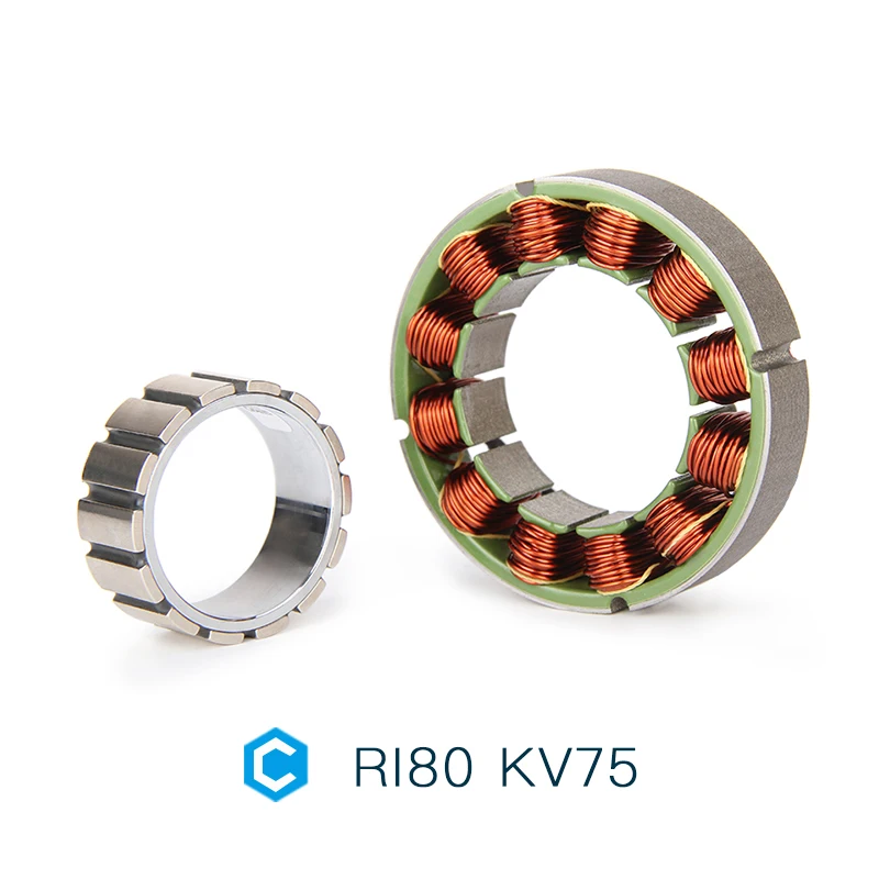 RI80 KV75 T-motor CubeMars Бескаркасный двигатель постоянного тока с высокой полной скоростью слота Двигатель 12 В-48 В Двигатель BLDC с низким крутящим моментом
RI80 KV75 T-motor CubeMars Бескаркасный двигатель постоянного тока с высокой полной скоростью слота Двигатель 12 В-48 В Двигатель BLDC с низким крутящим моментом