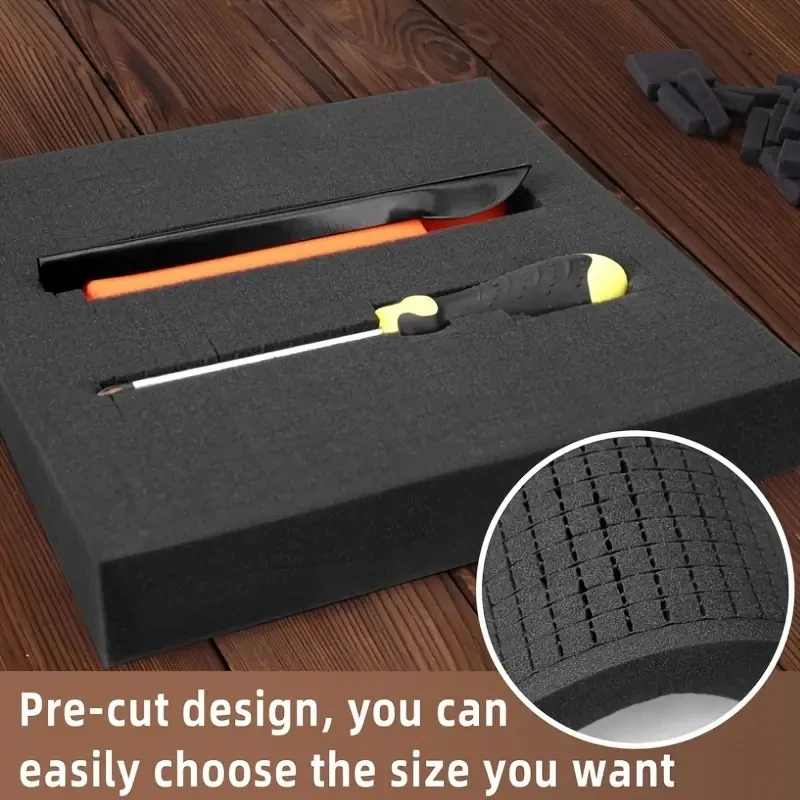 Pre-Cut Toolbox Foam Insert Pick Apart Foam For Pelican Case And Hard Case Precorted Pick Pluck Shadow Foams For Tool Organizer
Pre-Cut Toolbox Foam Insert Pick Apart Foam For Pelican Case And Hard Case Precorted Pick Pluck Shadow Foams For Tool Organizer