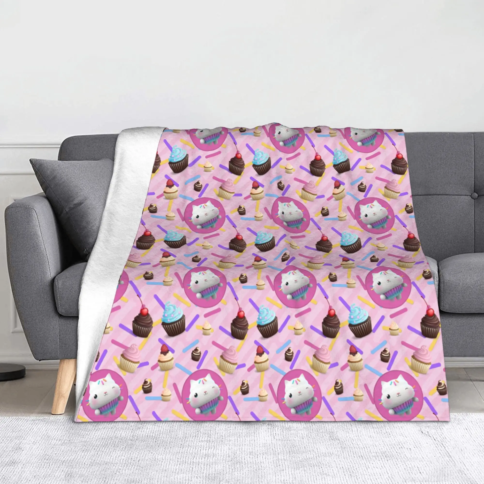 Cartoon Cute Gabbys Dollhouse Blanket Flannel All Season Multi-function Warm Throw Blankets for Bedding Car Bedding Throws
Cartoon Cute Gabbys Dollhouse Blanket Flannel All Season Multi-function Warm Throw Blankets for Bedding Car Bedding Throws