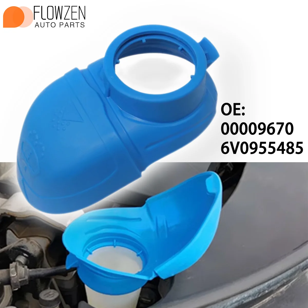 1PC Car Windshield Wiper Washer Fluid Reservoir Tank Cap OE 6V0955485 00009670 Car Accessories For VW SKODA
1PC Car Windshield Wiper Washer Fluid Reservoir Tank Cap OE 6V0955485 00009670 Car Accessories For VW SKODA