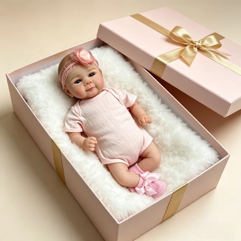 48cm Cotton Body Not Waterproof Reborn Doll Juliette Lifelike Newborn Toy Gift
48cm Cotton Body Not Waterproof Reborn Doll Juliette Lifelike Newborn Toy Gift