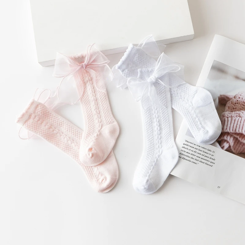 Baby Girls Princess Knee High Socks Elastic Dress Socks with Bow Newborn Stockings for Toddler Clothing Accessories
Baby Girls Princess Knee High Socks Elastic Dress Socks with Bow Newborn Stockings for Toddler Clothing Accessories