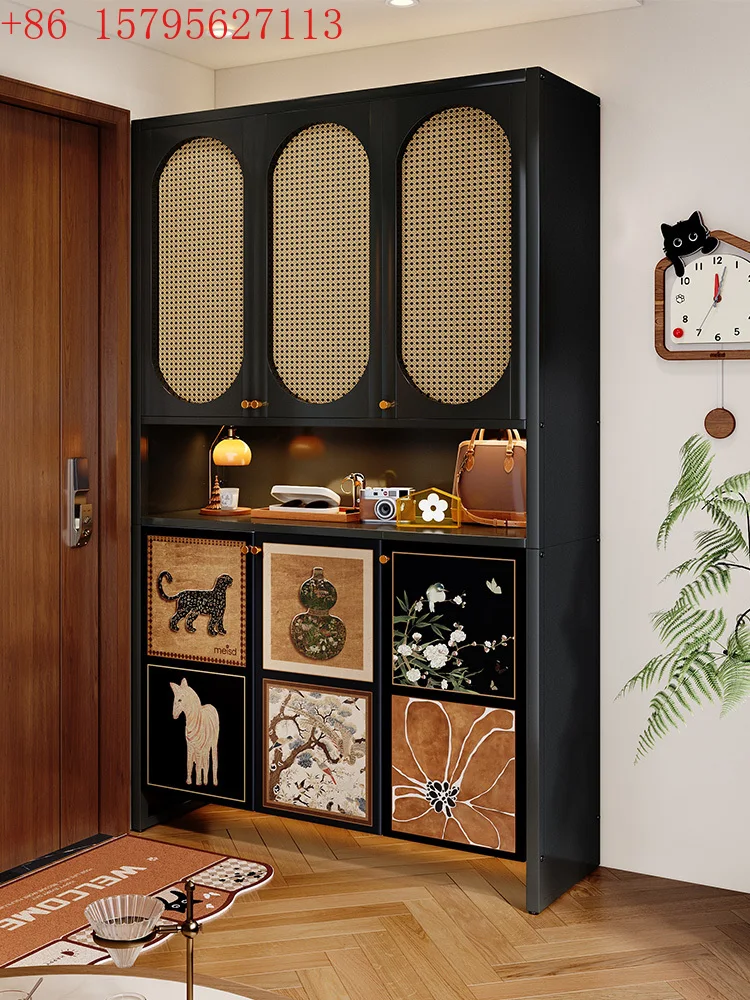 Medieval style carbon steel door entrance cabinet light luxury high-end retro high-end living room partition cabinet
Medieval style carbon steel door entrance cabinet light luxury high-end retro high-end living room partition cabinet
