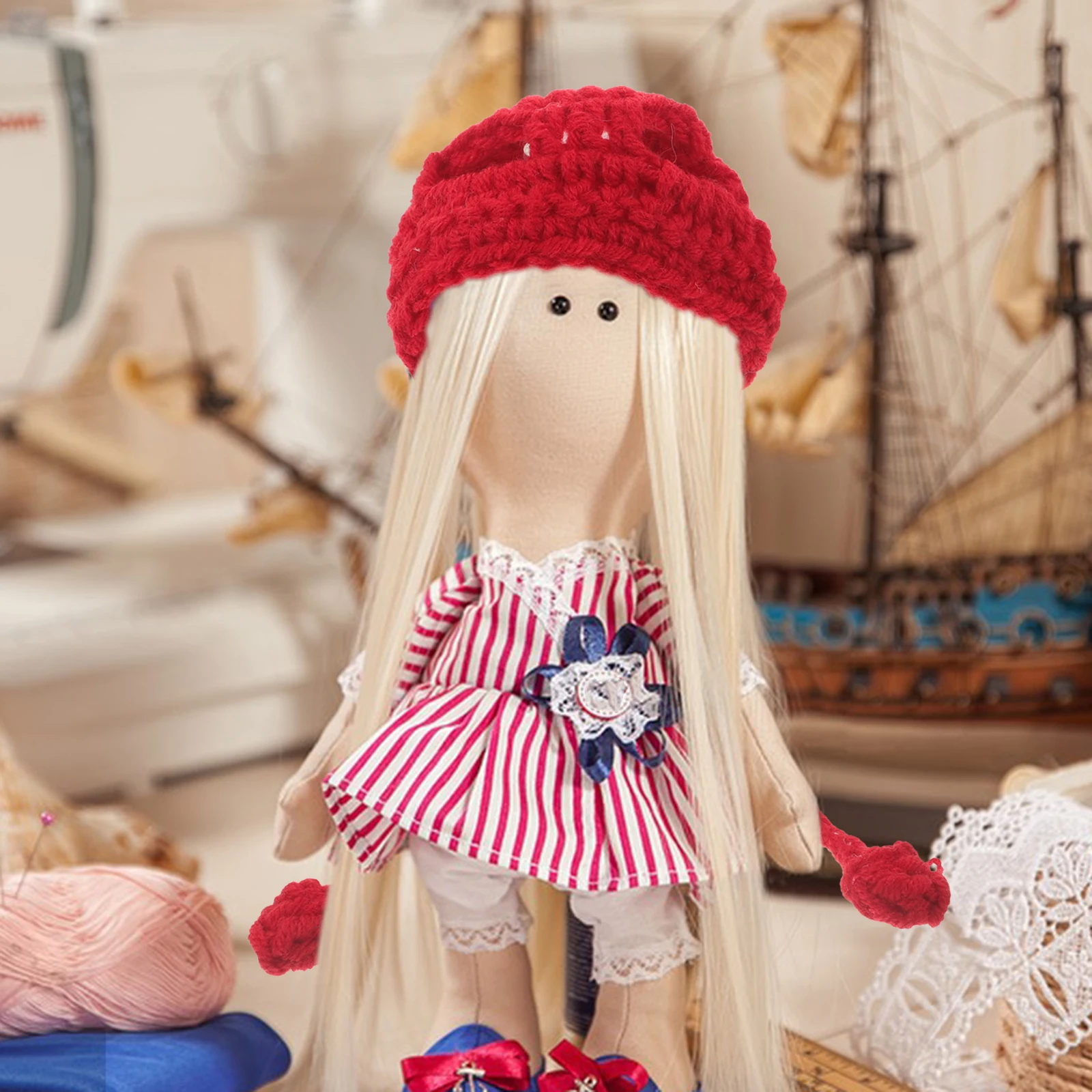 6 Pcs Knit Hat DIY Making Supplies Miniature Hats Tiny Party Knitted Ornaments Pet Headwear Knitting for Toys
6 Pcs Knit Hat DIY Making Supplies Miniature Hats Tiny Party Knitted Ornaments Pet Headwear Knitting for Toys